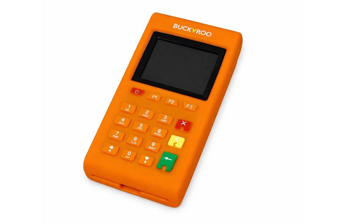 Oranje siliconen beschermhoes SEPAY Mini (K300 4G)